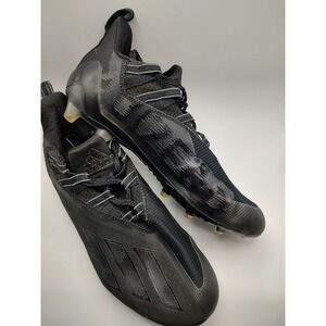 Adidas Adizero 11.0 Football Cleats Men's Size‎ 9 Core Black/Iridescent FX2080